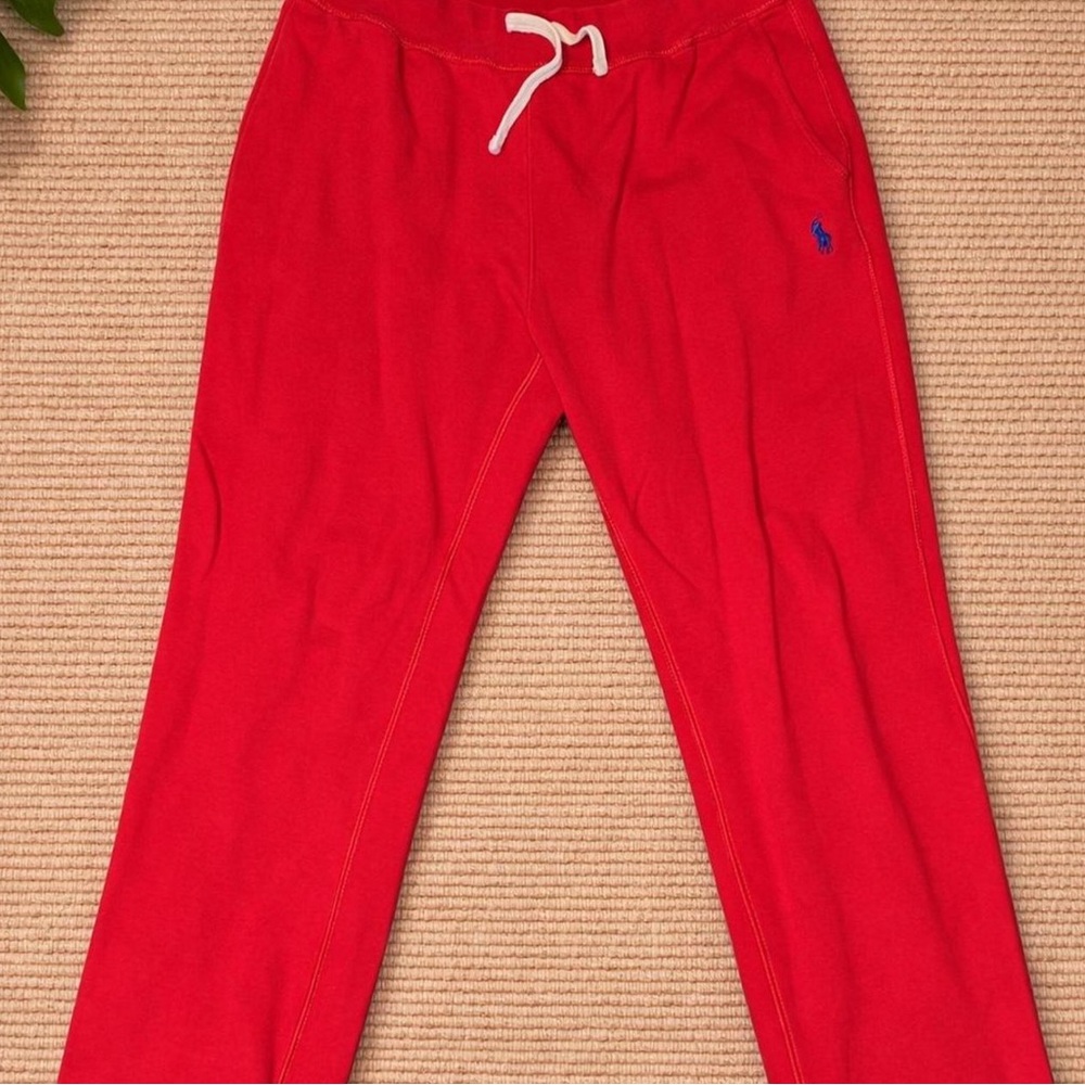 Ralph Lauren Red Polo Sweatpants